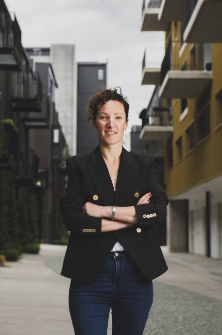 New ACT Institute of Architects president Shannon Battisson. Picture: Dion Georgopoulos