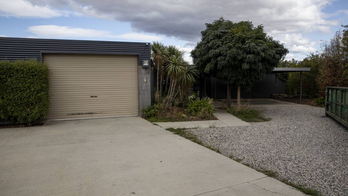 A Kambah property that a Canberra Comanchero bikie allegedly targeted in an attack on a Nomads rival in November 2019. Picture: Sitthixay Ditthavong
