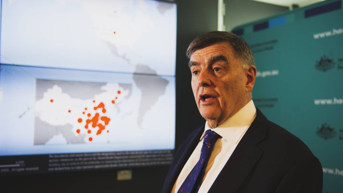 Australian Government Chief Medical Officer, Professor Brendan Murphy. Picture: Dion Georgopoulos