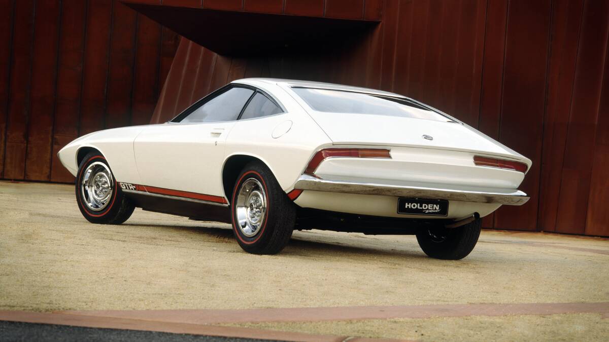 The 1970 Holden Torana GTR-X concept, part of the Holden collection.
