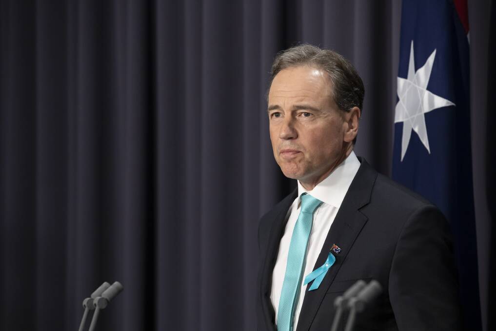 Health Minister Greg Hunt. Picture: Sitthixay Ditthavong 