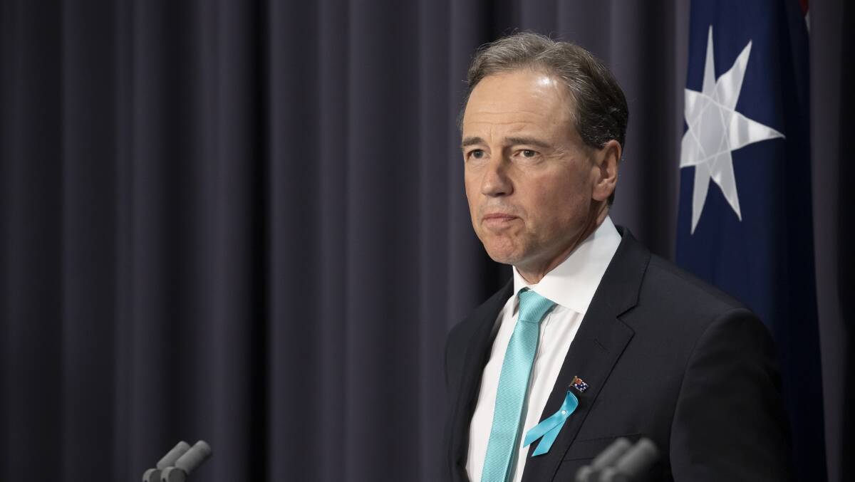 Health Minister Greg Hunt. Picture: Sitthixay Ditthavong