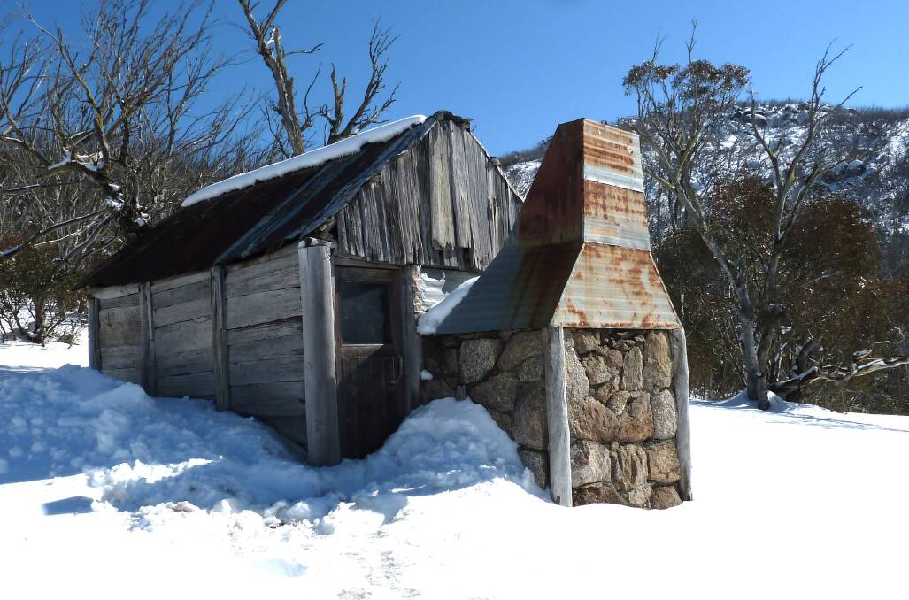 Teddys Hut was built by stockmen in the 1940s and restored just over a decade ago. Picture: Matthew Higgins