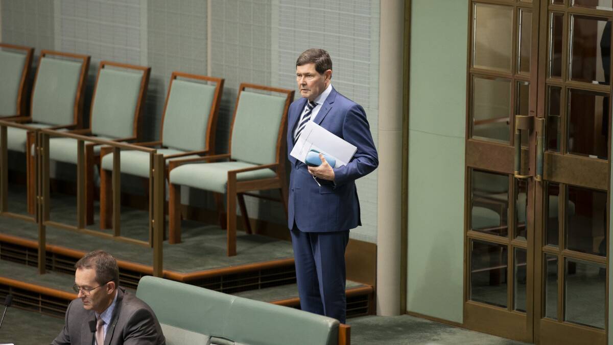 Kevin Andrews was the architect of a bill which bans the ACT and NT from legislating on euthanasia. Picture: Sitthixay Ditthavong