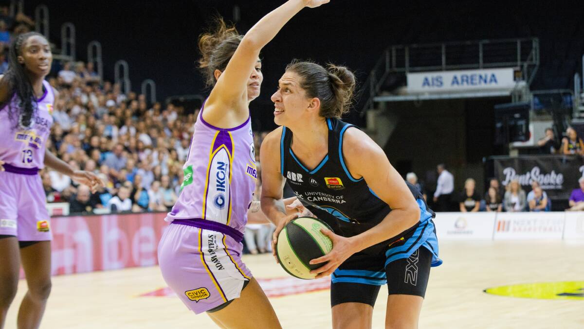 Marianna Tolo and the Capitals are bracing for a bizarre WNBL campaign. Picture: Jamila Toderas