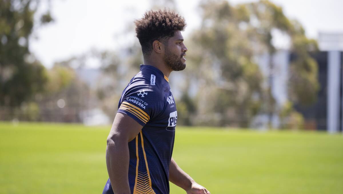 Rob Valetini says the Brumbies have a target on their backs. Picture: Sitthixay Ditthavong