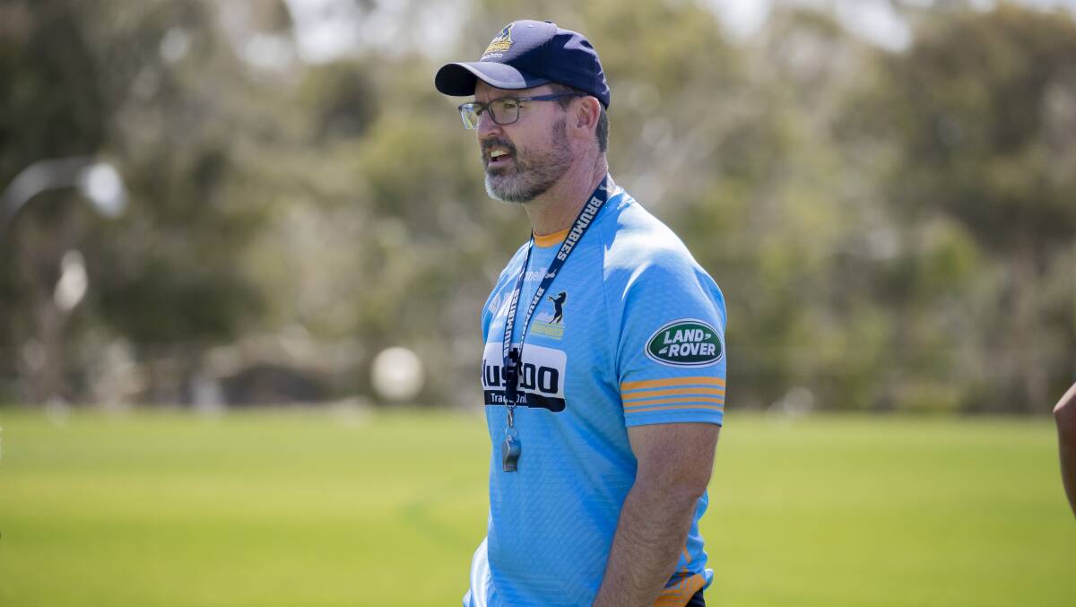 Brumbies coach Dan McKellar has picked a near full-strength side. Picture: Sitthixay Ditthavong
