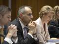 Home Affairs secretary Mike Pezzullo at senate estimates. Picture: Sitthixay Ditthavong