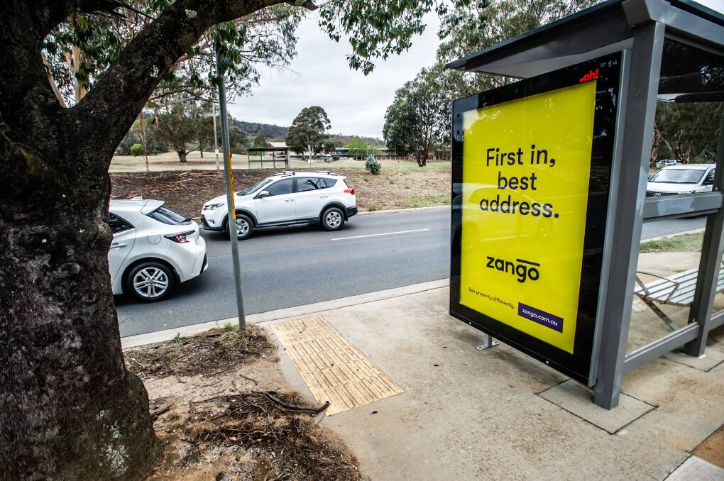 Zango has undertaken a massive advertising campaign in Canberra. Picture: Karleen Minney