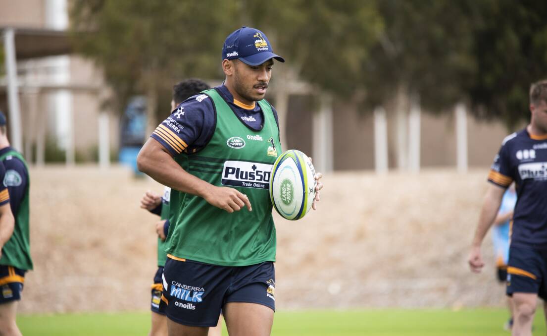 Irae Simone is keen for a chance to take on Ben Te'o on Friday. Picture: Cadena McKenzie