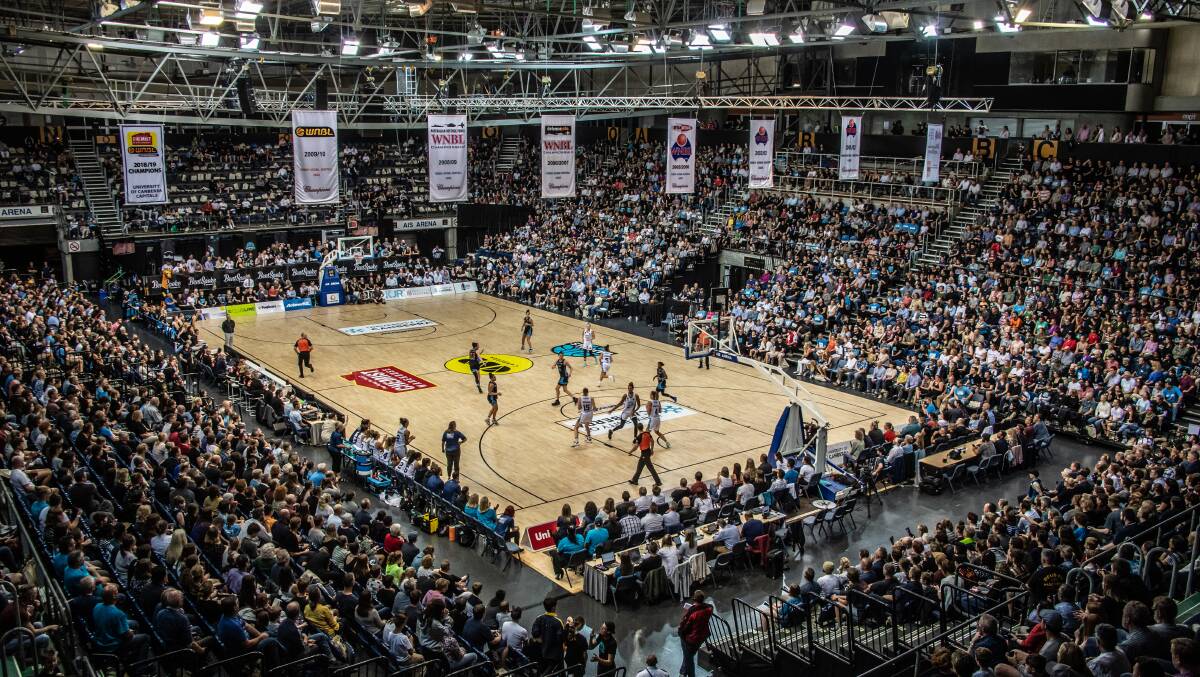 A packed AIS Arena seems a distant memory. Picture: Karleen Minney
