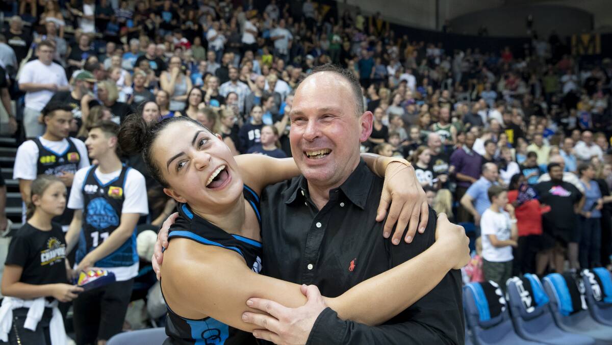Maddison Rocci and coach Paul Goriss could chase more championships together. Picture: Sitthixay Ditthavong
