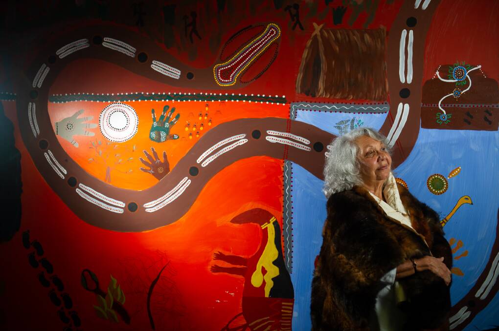 Aboriginal elder Aunty Matilda House. Picture: Karleen Minney