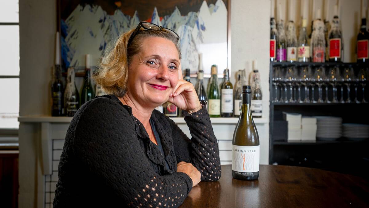 Carla Rodeghiero, winemaker with Sapling Yard. Picture: Elesa Kurtz