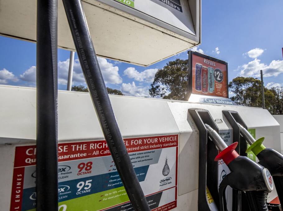 Petrol prices in Canberra should be no more the $1 per litre, Andrew Barr has said. Picture: Sitthixay Ditthavong