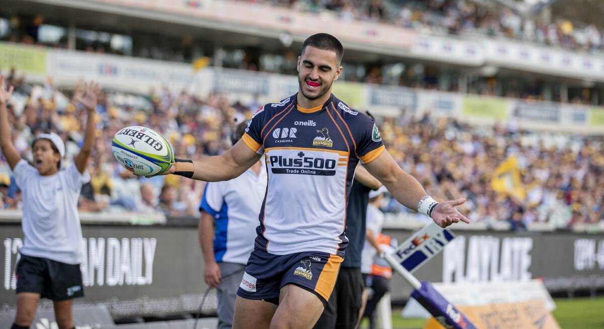 Tom Wright re-signs with the ACT Brumbies. Picture: Sitthixay Ditthavong