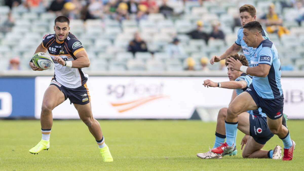 Tom Wright has been the form winger of Super Rugby AU. Picture: Sitthixay Ditthavong