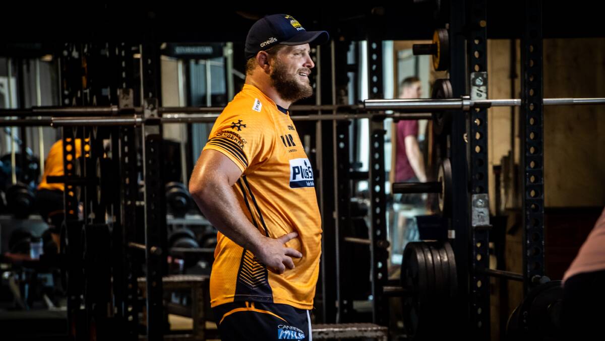 James Slipper is a workhorse for the Brumbies. Picture: Karleen Minney