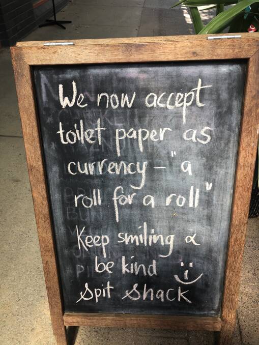 The Spit Shack is maintaining its sense of humour despite having to postpone its Paul West event.