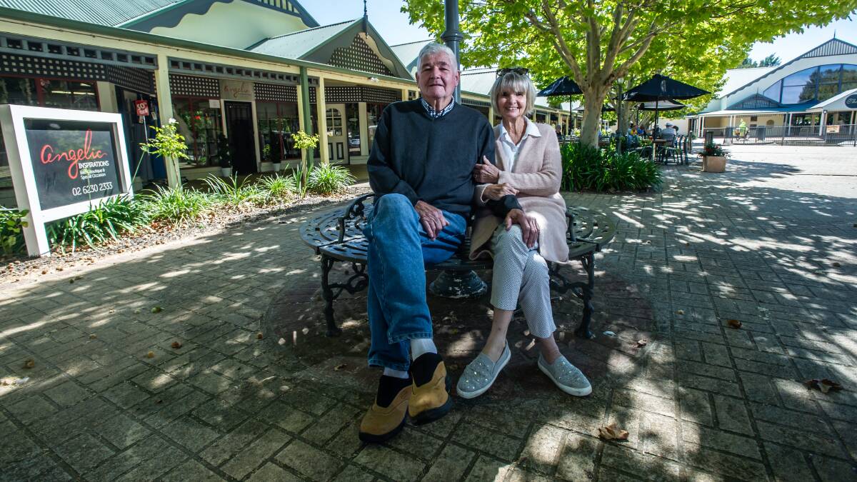 Owners of Gold Creek's Federation Square, John and Lyn Anderson. Picture: Karleen Minney