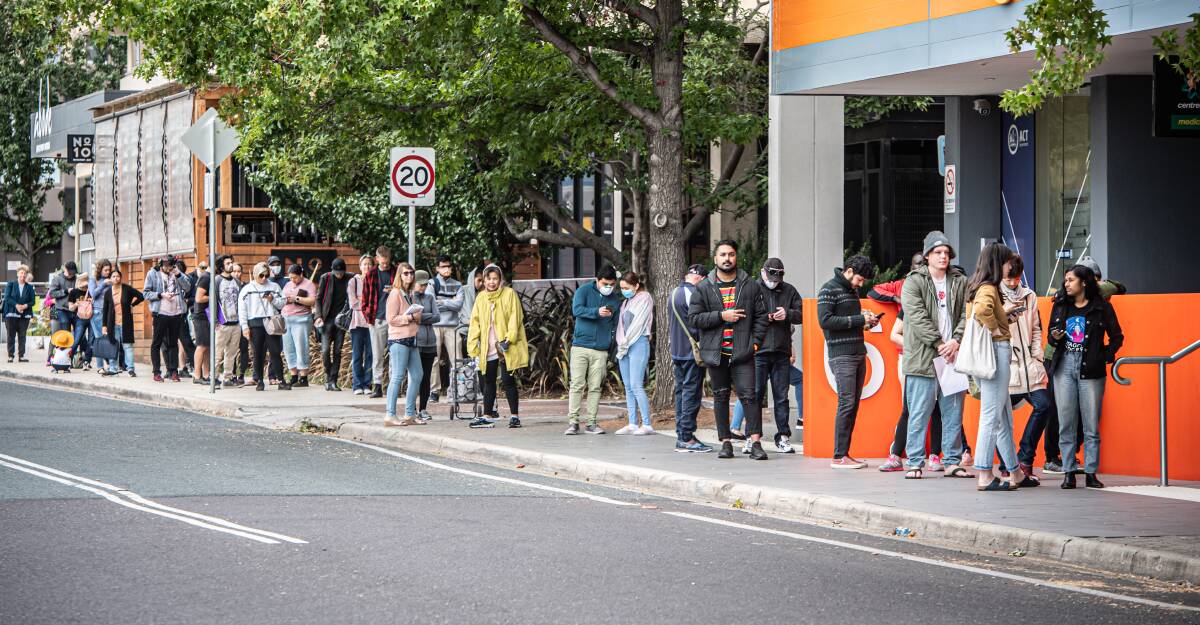 Tens of thousands of people are still unemployed in the ACT. Picture: Dion Georgopoulos