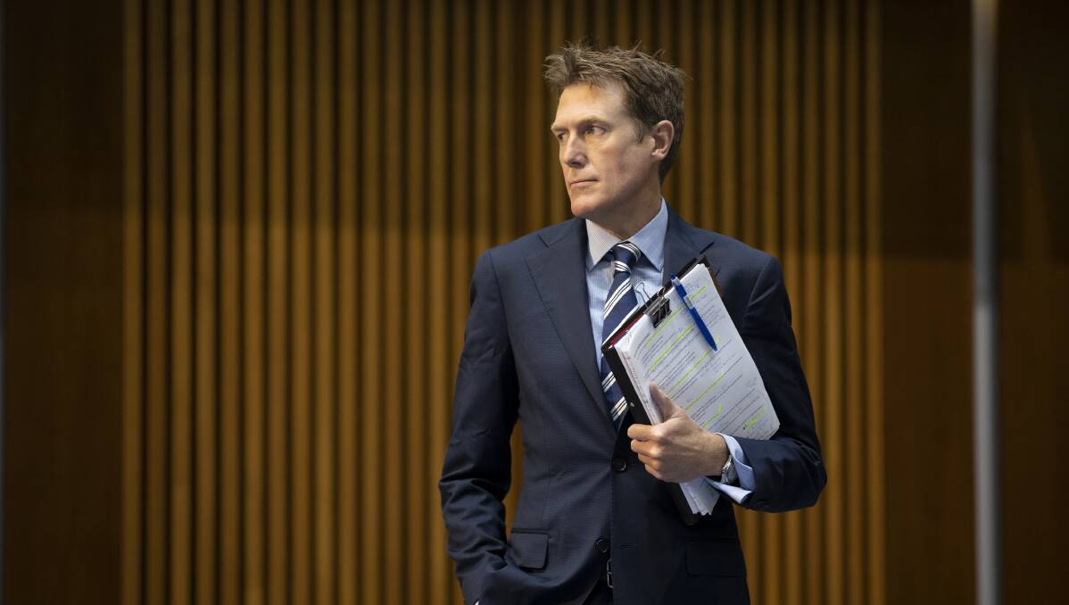 Attorney-General Christian Porter. Picture: Sitthixay Ditthavong