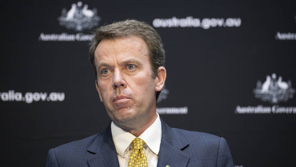 Education Minister Dan Tehan is putting $4.3 million towards a new website. Picture: Sitthixay Ditthavong
