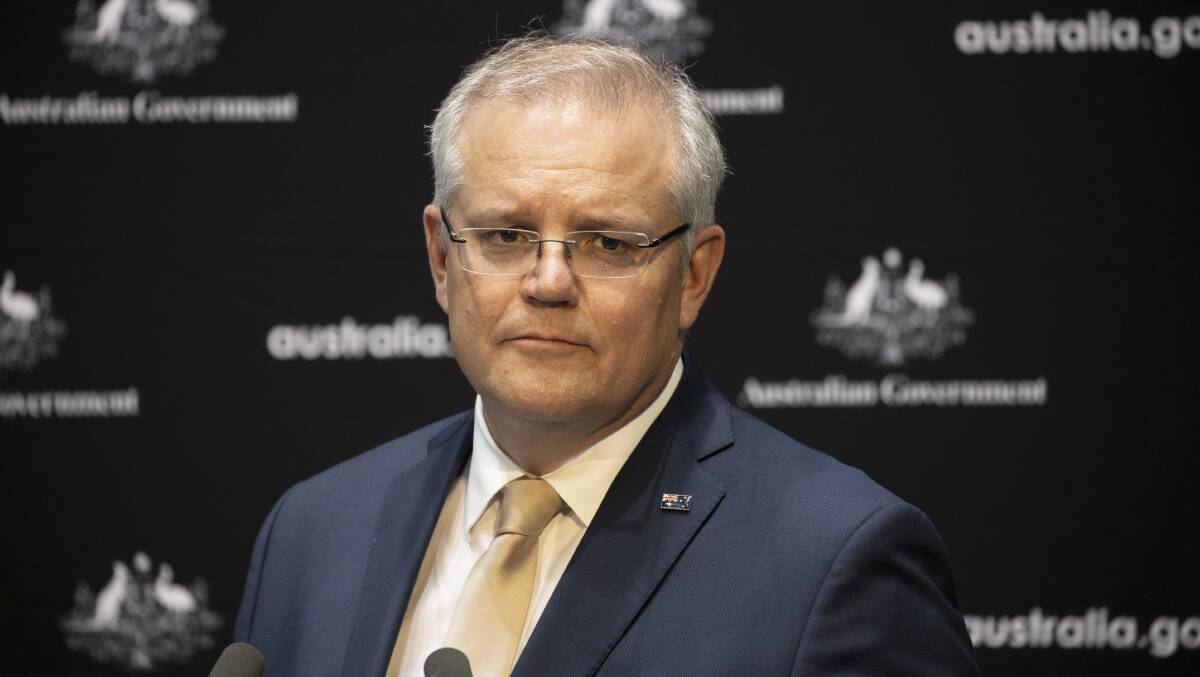 Prime Minister Scott Morrison continues to be a target for the media. Picture: Sitthixay Ditthavong