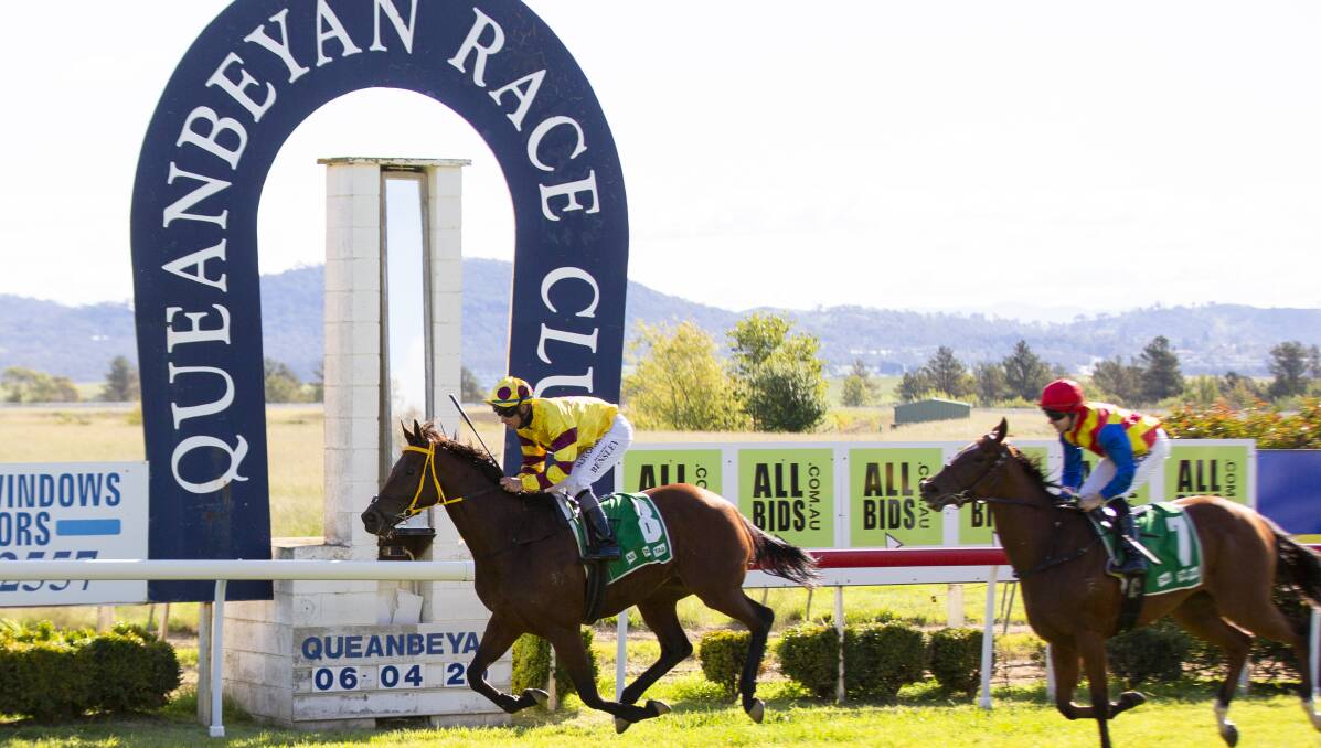 Monday's meet at Queanbeyan was the racecourse's last before the prizemoney reduction kicks in. Picture: Jamila Toderas