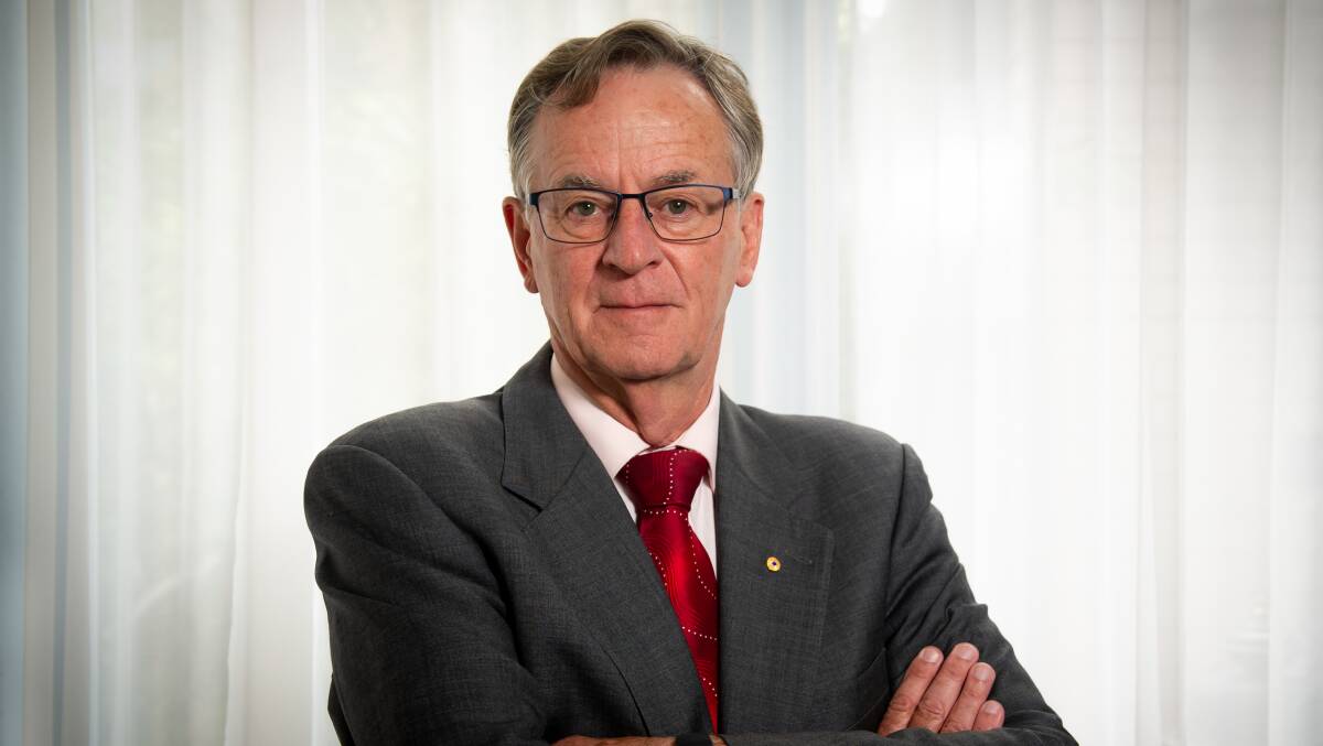 Professor Peter Collignon, professor of infectious diseases, at ANU and Canberra Hospital. Picture: Elesa Kurtz 