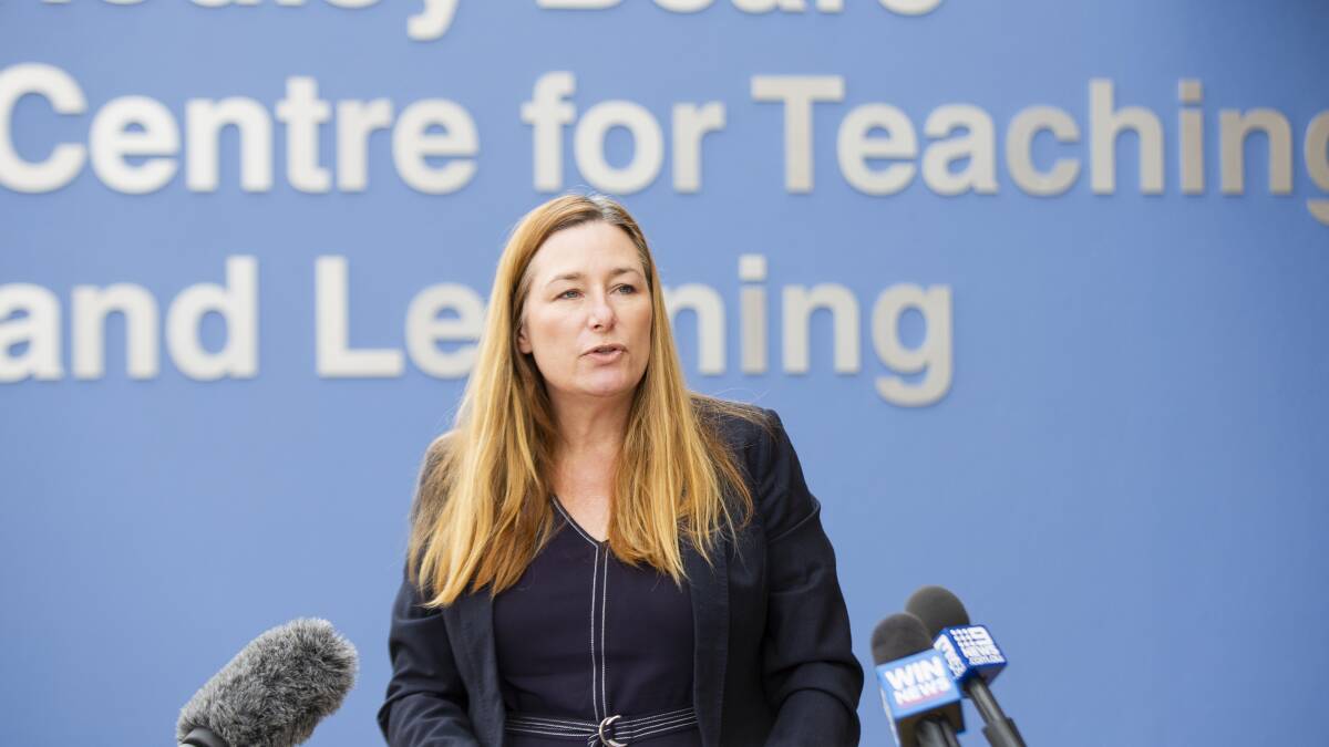 ACT Education Minister Yvette Berry. Picture: Jamila Toderas