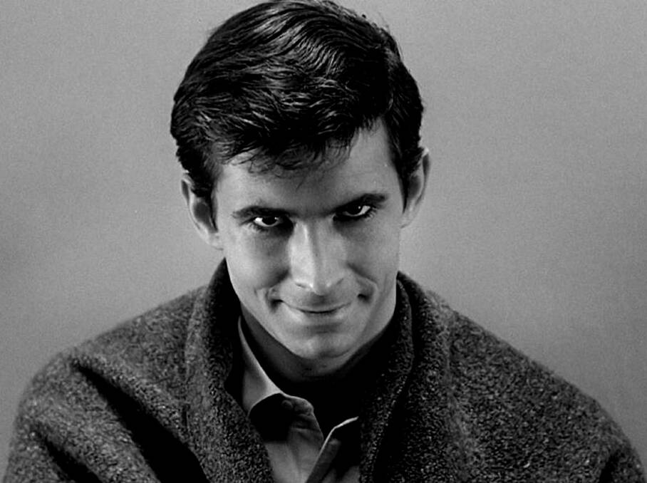 Anthony Perkins in Psycho. Picture: Paramount Pictures.
