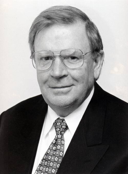 Former Treasury secretary Ted Evans, who died on April 12, 2020. Picture: Treasury