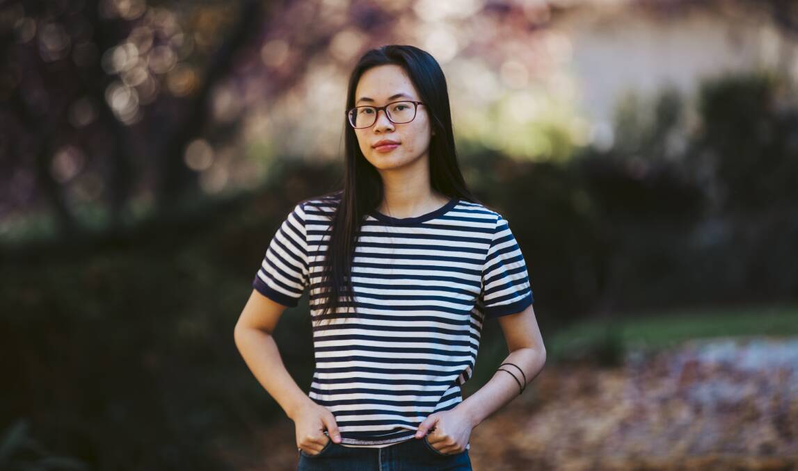 Software engineering student Greene Vu from Vietnam has lost work in the past six weeks due to the COVID-19 outbreak. Picture: Jamila Toderas