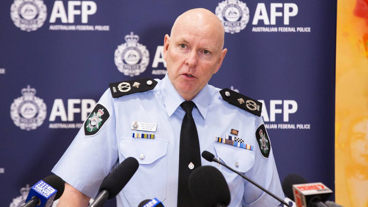 ACT chief police officer Ray Johnson is taking up a newly-created role at the Emergency Services Agency. Picture: Jamila Toderas
