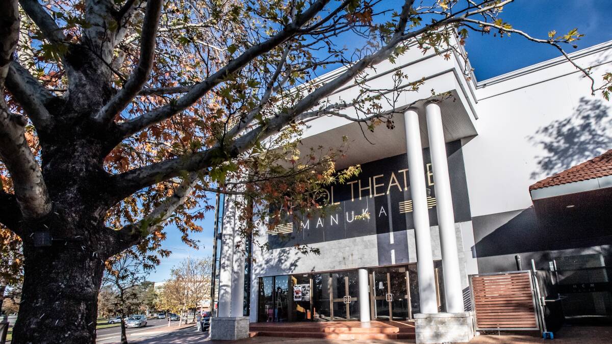 Manuka's Capitol theatre will close permanently from Friday. Picture: Karleen Minney