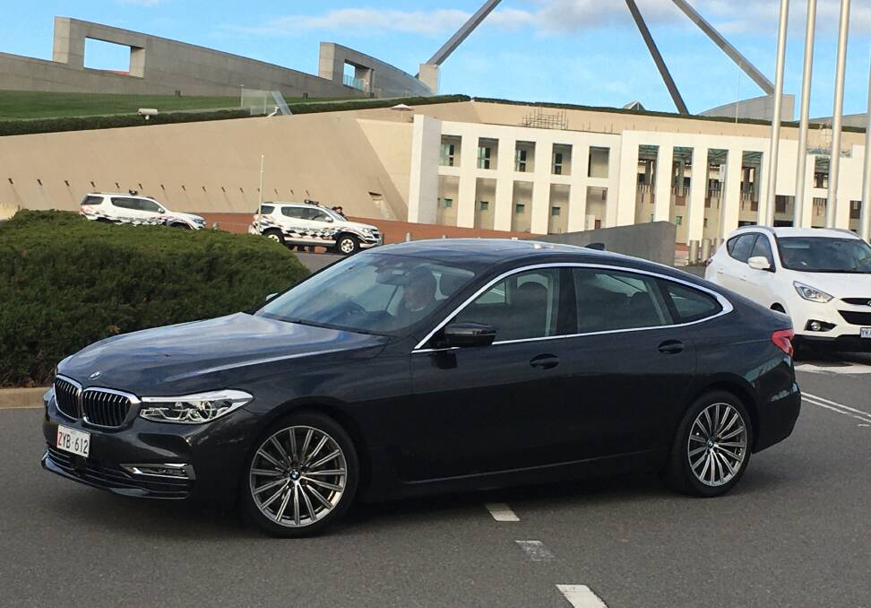 New BMW 6-Series are joining the Comcar fleet in Canberra as the old Holden Caprices slowly roll into retirement. Picture: Peter Brewer