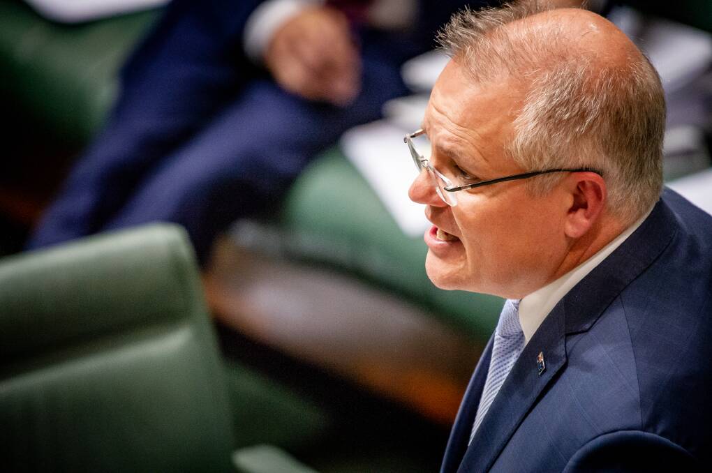 Prime Minister Scott Morrison and MPs have returned to Canberra ahead of parliament sitting on Wednesday. Picture: Elesa Kurtz