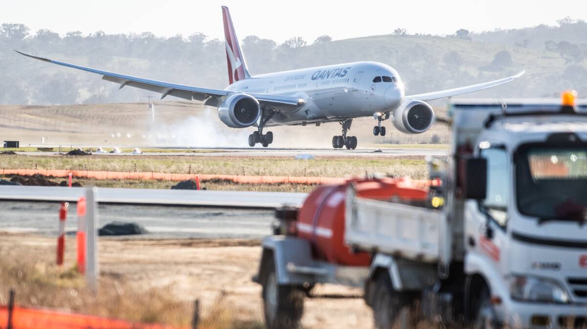 Just 60 overseas travellers arrived in Canberra during April, the largest decrease in visitor numbers ever recorded. Picture: Karleen Minney