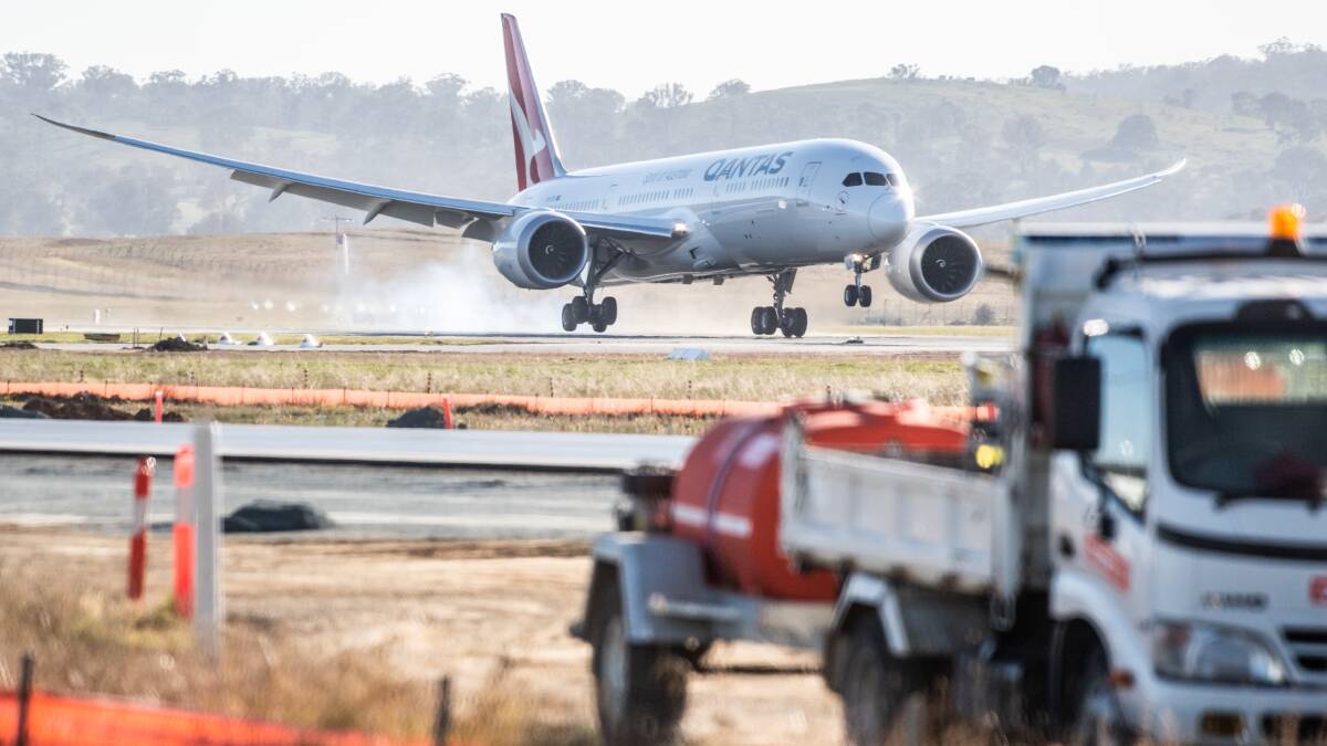 Flights to New Zealand are being discussed between Canberra Airport and several airlines. Picture: Karleen Minney