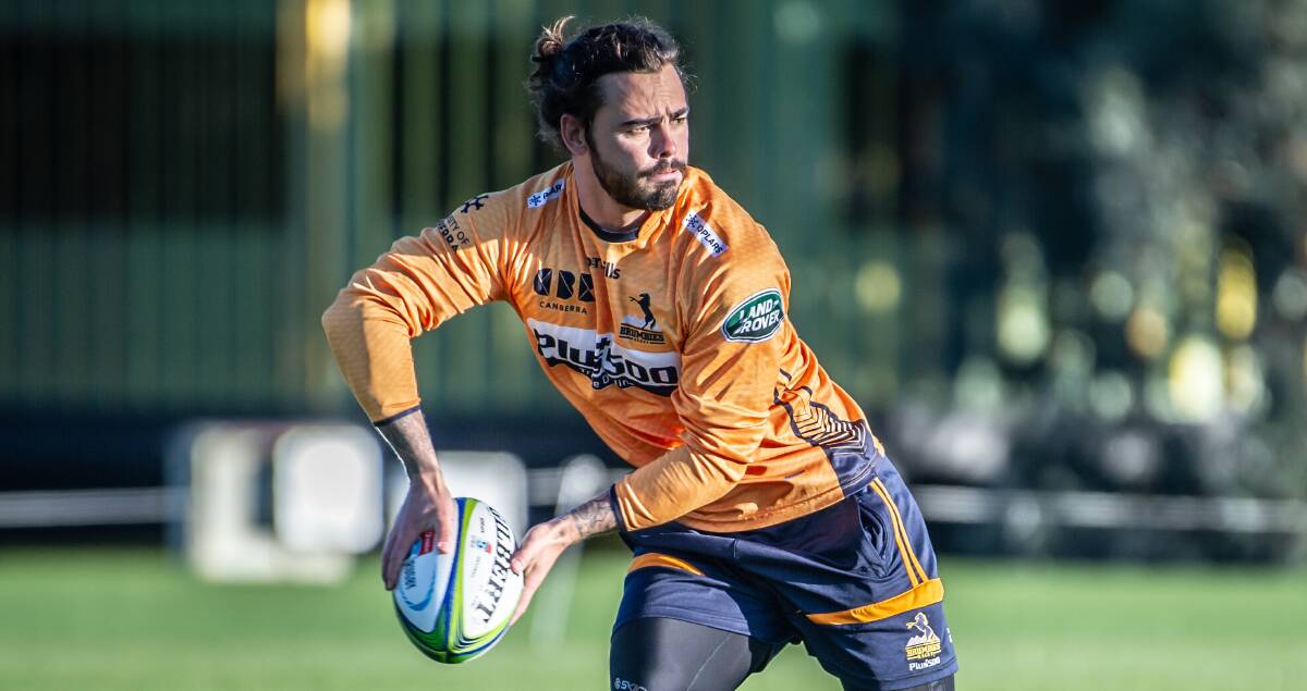Andy Muirhead and the Brumbies are bracing for a trip to Queensland this week. Picture: Karleen Minney