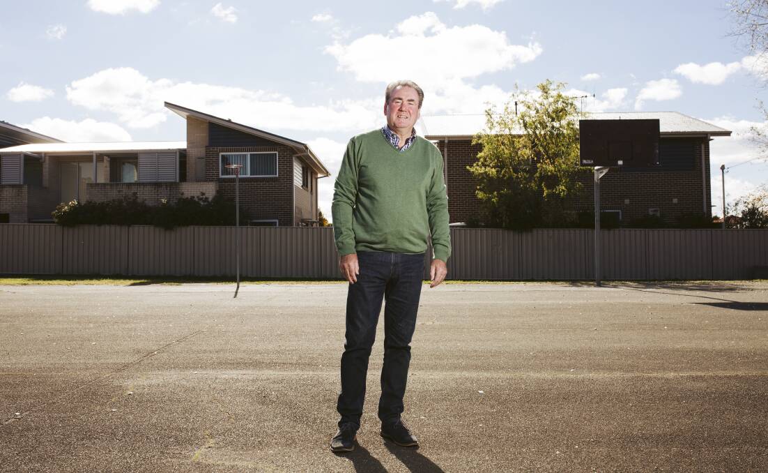 Paul Walshe, who is seeking a better deal on water charges for Phillip Oval. Picture: Jamila Toderas