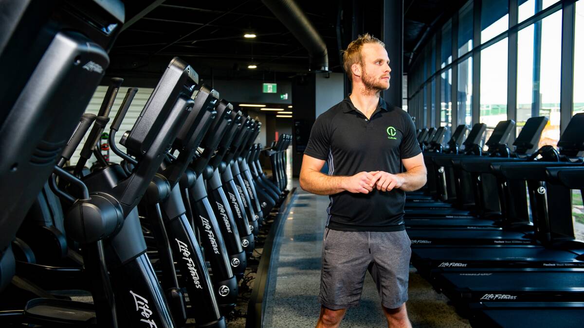 Viva Leisure head of fitness Matt Eikenhout says staff are pumped for gyms to reopen. Picture: Elesa Kurtz