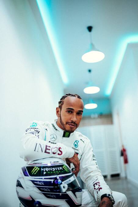 Multiple world champion and the sport's superstar, Mercedes-AMG driver Lewis Hamilton