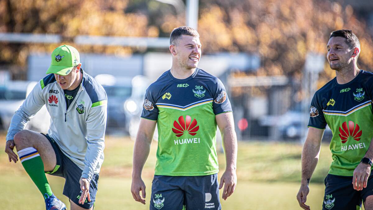 Homesick halfback George Williams has been released from his Raiders contract. Picture: Karleen Minney