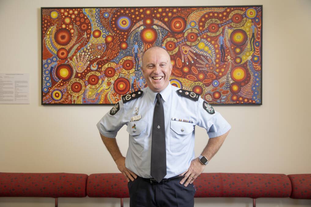 Canberra's Chief Police Officer Neil Gaughan. Picture: Sitthixay Ditthavong.