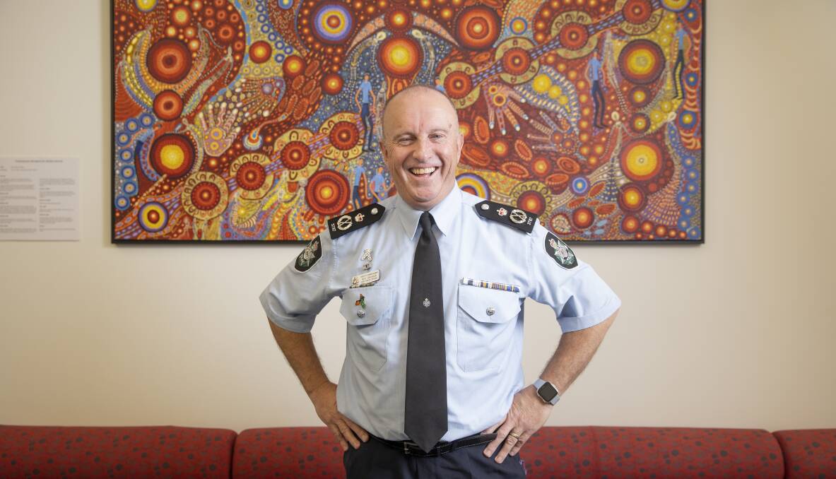Canberra's new Chief Police Officer Neil Gaughan. Picture: Sitthixay Ditthavong 