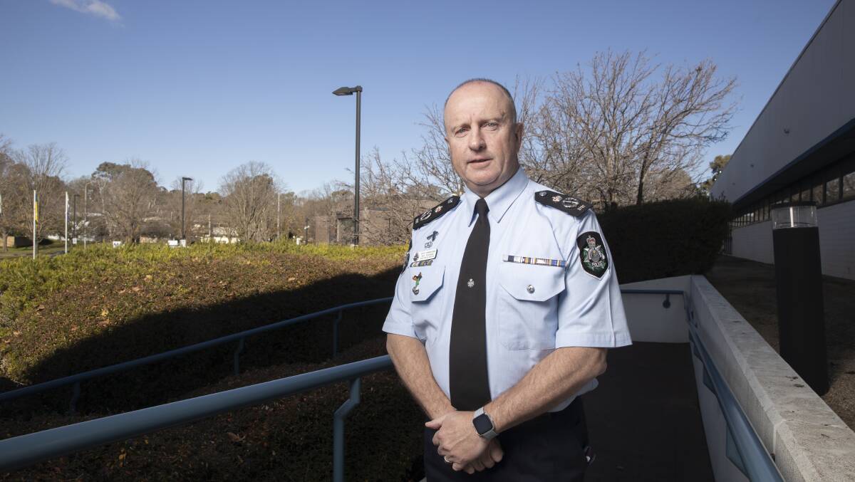 Canberra's new Chief Police Officer Neil Gaughan. Picture: Sitthixay Ditthavong