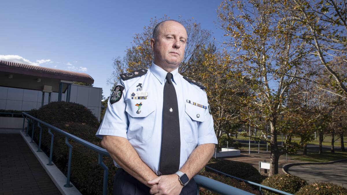 ACT Policing's chief police officer, Neil Gaughan. Picture: Sitthixay Ditthavong 