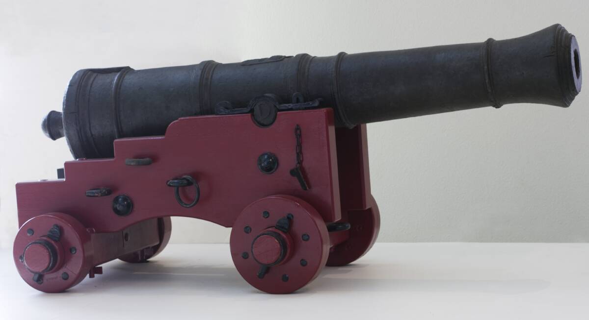 The Endeavour Cannon. Picture: National Museum of Australia